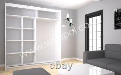 BNWB WARDROBE With MIRRORS, sliding doors bedroom hallway living room furniture