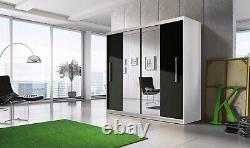 Brand new modern design wardrobe TORONTO 6 ft 8 inch(204cm) Sliding doors