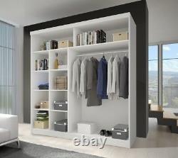 Brand new modern design wardrobe TORONTO 6 ft 8 inch(204cm) Sliding doors