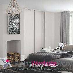 Cashmere & Mirror Space Pro'Classic' Sliding Wardrobe Door & track (All sizes)