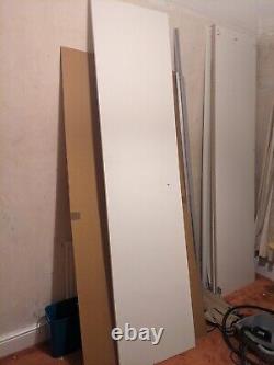 Complete IKEA PAX wardrobe with sliding mirror doors 2.35m(h) x 2m(w) x 58cm(d)