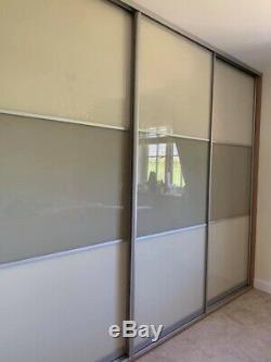 Fitted Wardrobe Sliding Mirror Glass Doors. Made To Measure. Custom Design