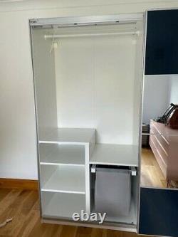 IKEA PAX Wardrobe Sliding Mirror Doors (disassembled)