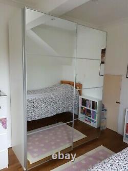 IKEA Pax Wardrobe with Sliding Mirror Doors 150cm wide
