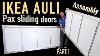 Ikea Auli Sliding Door Frame Assembly For Ikea Pax Wardrobes Part 1