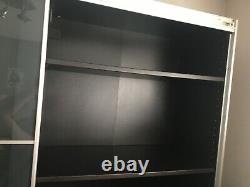 Ikea pax double mirrored wardrobe sliding doors