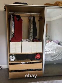 Ikea pax wardrobe sliding Mirror doors