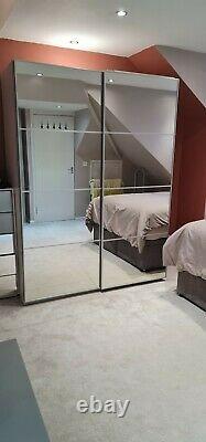 Ikea wardrobe With Pax Mirror Sliding Doors
