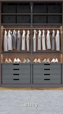 Luxury bespoke fitted wardrobes made to measure white