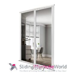 Made to Measure SpacePro SHAKER Sliding Wardrobe Doors Soft Close All Colours