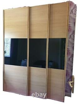 Mirrored wardrobe sliding doors used