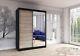 Modern Wardrobes VIST 150cm mirrored 2 sliding doors TOP Extensions available