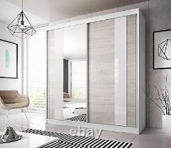 Modern design Perfect interior 2 sliding door Wardrobe MU 32 FREE DELIVERY