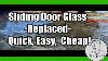 Sliding Door Glass Replaced Quick Easy Cheap