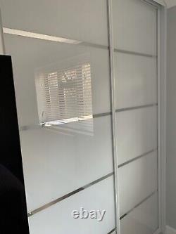 Sliding Wardrobe Mirror Glass Gloss Panel Doors. Made To Measure. Custom Design