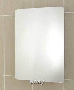 Stainless Steel Bathroom Cabinet Single Sliding Mirror Door J1